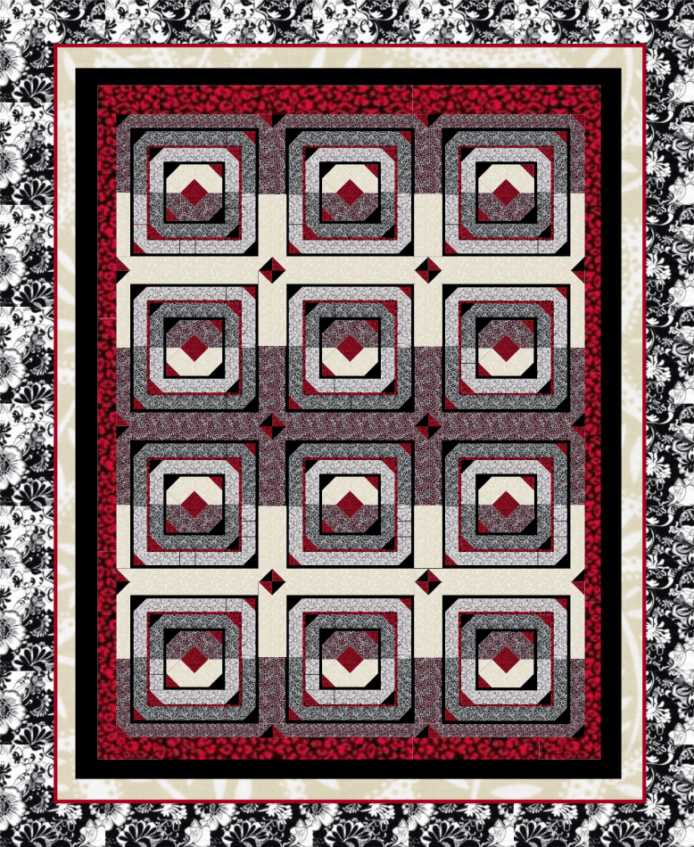 Black Tie Queen Size