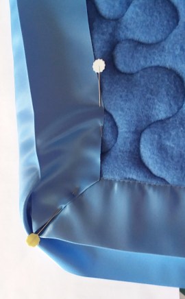 How to Add Satin Binding to a Fleece Quilt